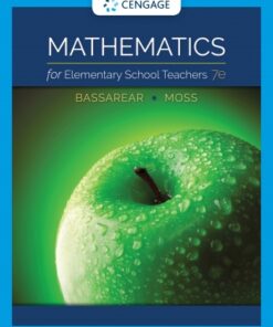 Mathematics for Elementary School Teachers 7th Edition - Original PDF