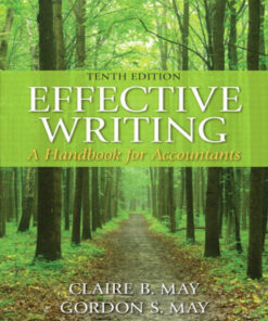 Effective Writing: A Handbook for Accountants 10th Edition - Original PDF