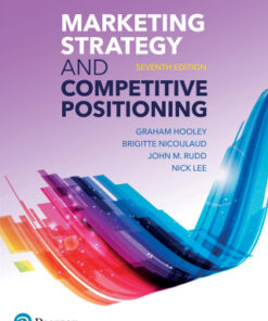 Marketing Strategy and Competitive Positioning 7th Edition - Original PDF
