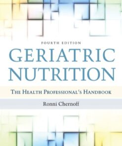 Geriatric Nutrition 4th Edition - Original PDF