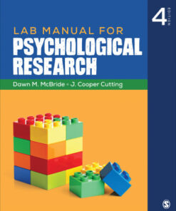 (Instant Download) Lab Manual for Psychological Research 4th Edition - Original PDF