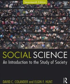 Social Science: An Introduction to the Study of Society 17th Edition - Original PDF