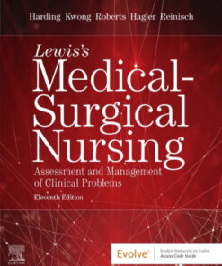 Lewis's Medical-Surgical Nursing: Assessment and Management of Clinical Problems, Single Volume 11th Edition - Original PDF