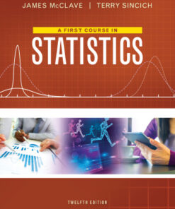 A First Course in Statistics 12th Edition - Original PDF