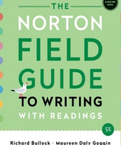 The Norton Field Guide to Writing: with Readings 5th Edition - Original PDF