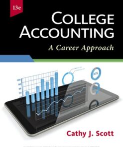 College Accounting: A Career Approach 13th Edition - Original PDF