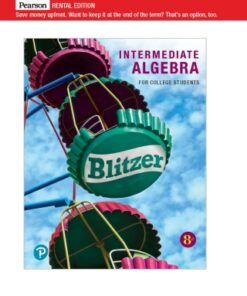 Intermediate Algebra for College Students 8th Edition - Original PDF