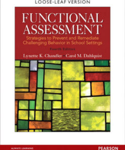 Functional Assessment: Strategies to Prevent and Remediate Challenging Behavior in School Settings 4th Edition - Original PDF
