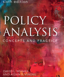 Policy Analysis: Concepts and Practice 6th Edition - Original PDF