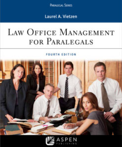 Law Office Management for Paralegals 4th Edition - Original PDF
