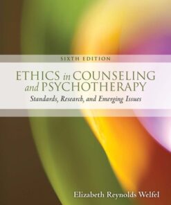 Ethics in Counseling & Psychotherapy 6th Edition - Original PDF