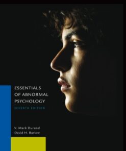 Essentials of Abnormal Psychology 7th Edition - Original PDF