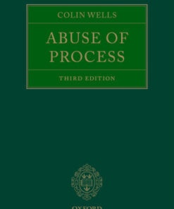 Abuse of Process 3rd Edition - Original PDF