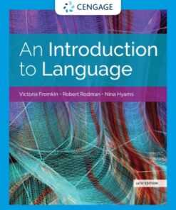 An Introduction to Language (w/ MLA9E Updates) 11th Edition - Original PDF