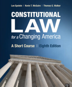 Constitutional Law for a Changing America: A Short Course 8th Edition - Original PDF