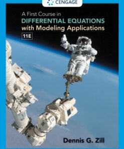 A First Course in Differential Equations with Modeling Applications 11th Edition - Original PDF