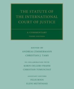 The Statute of the International Court of Justice: A Commentary 3rd Edition - Original PDF