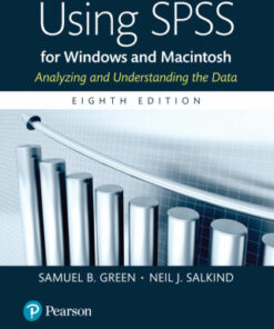 Using SPSS for Windows and Macintosh 8th Edition - Original PDF