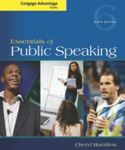 Cengage Advantage Series: Essentials of Public Speaking 6th Edition - Original PDF