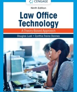 Law Office Technology: A Theory-Based Approach 9th Edition - Original PDF