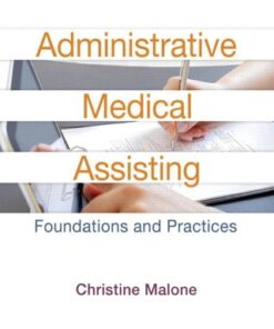 Administrative Medical Assisting: Foundations and Practices 2e 2nd Edition - Original PDF
