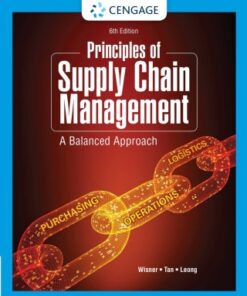 Principles of Supply Chain Management: A Balanced Approach 6th Edition - Original PDF