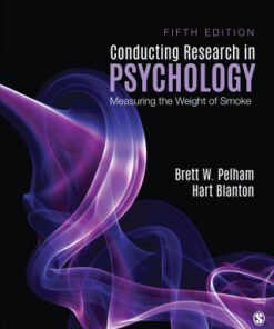 Conducting Research in Psychology: Measuring the Weight of Smoke 5th Edition - Original PDF