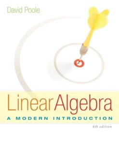 Linear Algebra: A Modern Introduction 4th Edition - Original PDF