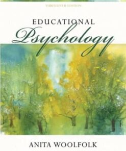 Educational Psychology 13th edition by Anita Woolfolk - Original PDF