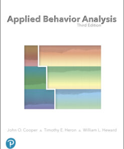 Applied Behavior Analysis 3rd Edition - Original PDF