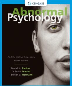 Abnormal Psychology: An Integrative Approach 8th Edition - Original PDF