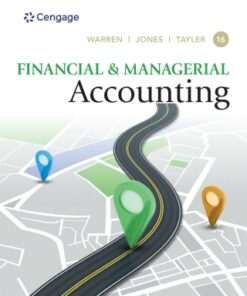 Financial & Managerial Accounting 16th Edition - Original PDF