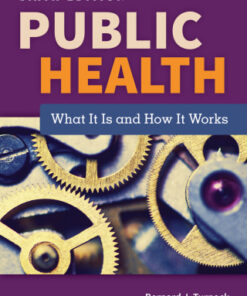 Public Health 6th Edition by Bernard J. Turnock - Original PDF