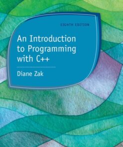 An Introduction to Programming with C++ 8th Edition - Original PDF