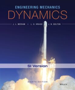 Engineering Mechanics: Dynamics, SI Version 8th Edition - Original PDF