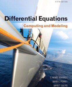 Differential Equations: Computing and Modeling 5th Edition - Original PDF