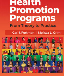 Health Promotion Programs: From Theory to Practice 3rd Edition - Original PDF