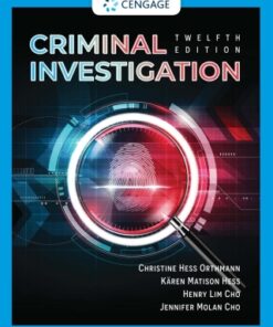 Criminal Investigation 12th Edition - Original PDF