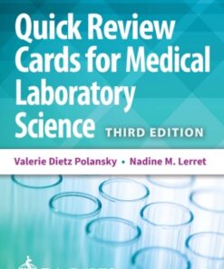 Quick Review Cards for Medical Laboratory Science 3rd Edition - Original PDF