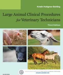 Large Animal Clinical Procedures for Veterinary Technicians 3rd Edition - Original PDF