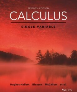 Calculus: Single Variable 7th Edition - Original PDF