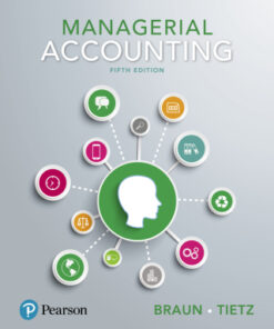 Managerial Accounting 5th Edition - Original PDF