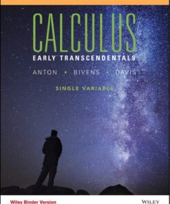 Calculus Early Transcendentals Single Variable 11th Edition - Original PDF
