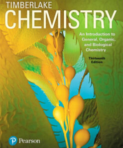 Chemistry: An Introduction to General, Organic, and Biological Chemistry 13th Edition - Original PDF