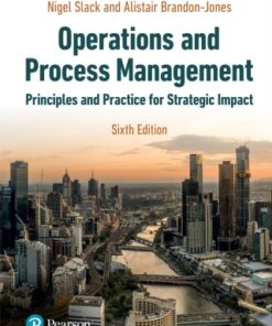 Slack: Operations and Process Management 6th Edition - Original PDF