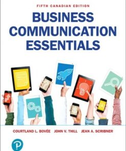 Business Communication Essentials (Canadian Edition) 5th Edition - Original PDF