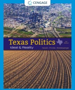 Texas Politics: Ideal and Reality 14th Edition - Original PDF