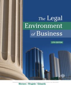 The Legal Environment of Business 13th Edition - Original PDF