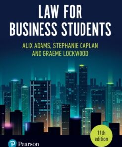 Law for Business Students 11th Edition - Original PDF