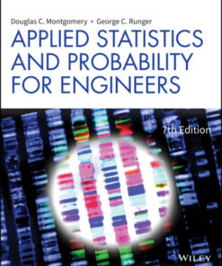 Applied Statistics and Probability for Engineers 7th Edition - Original PDF